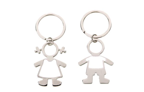 Llavero Metálico Pareja