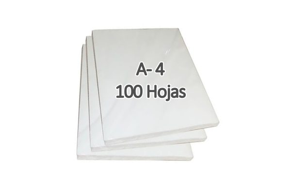 Papel Sublimación Blanco A4 – secado rápido
