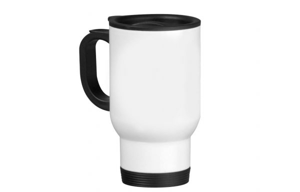 Vaso Mug blanco para Auto