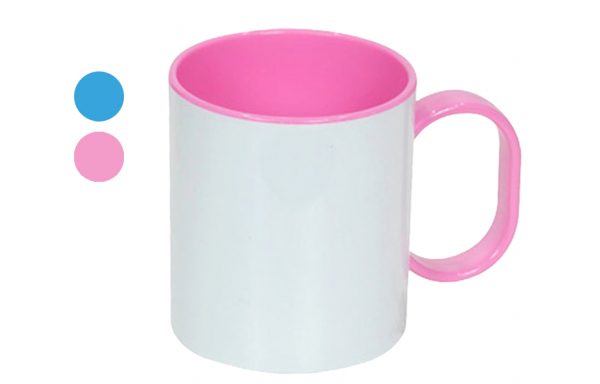 Taza de Plástico interior color 11 oz